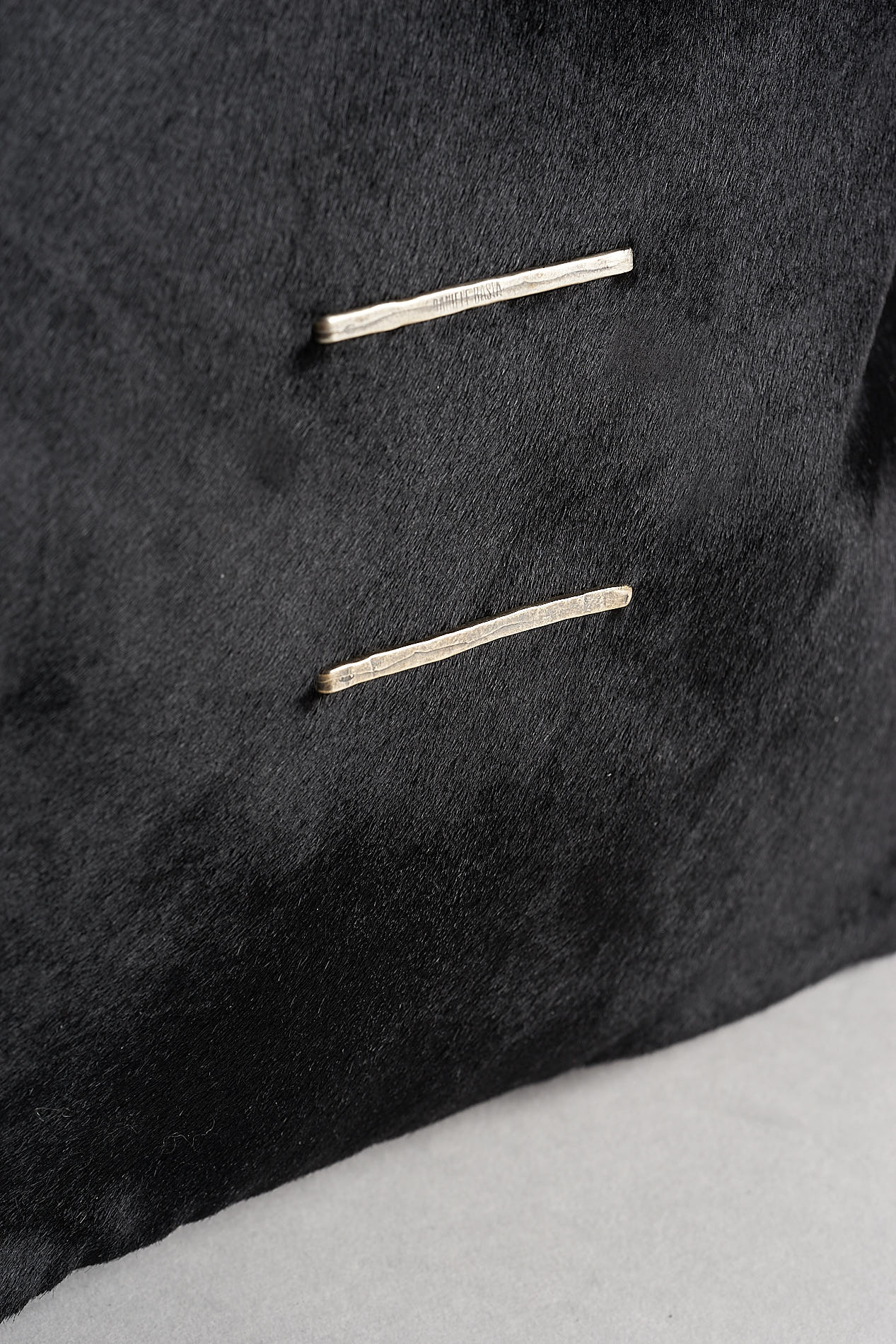 daniele basta leather and silver bags - DETAIL